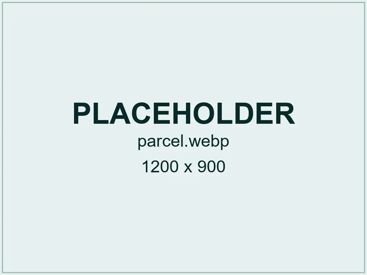 Illustrative image: a plain, unbranded parcel